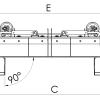 PMC U-plog mått C och E