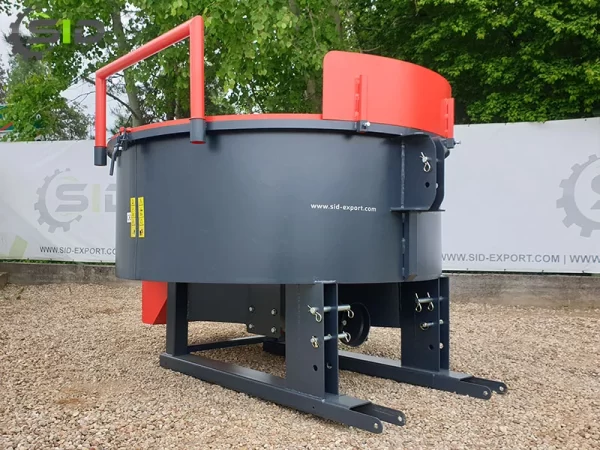 SID - Betongblandare Traktor. Hydraulisk eller PTO. 600-1800L. - Bild 2