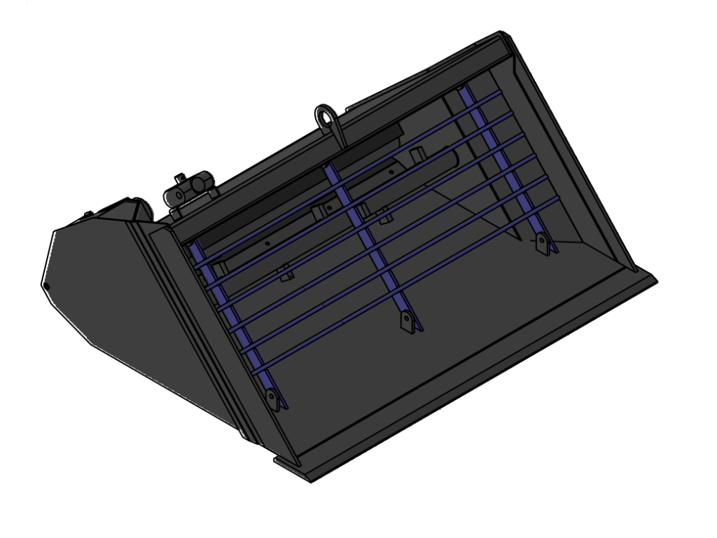 Sandspridarskopa 400 liter